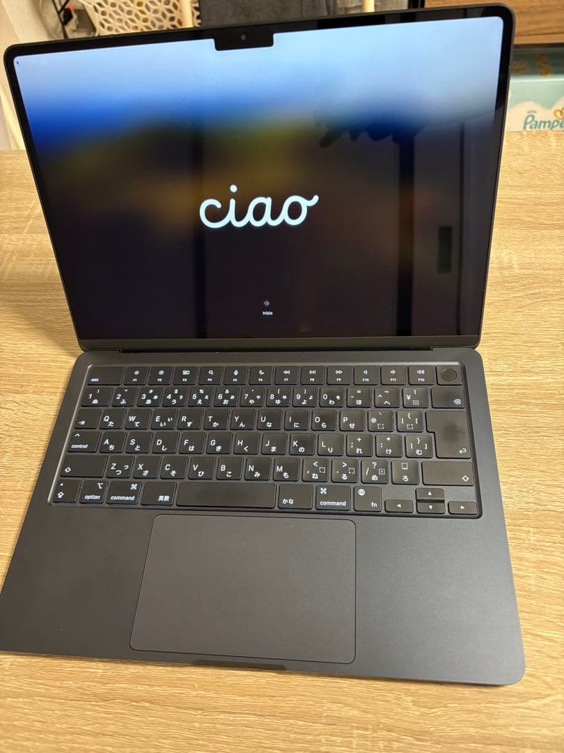 ミッドナイトブラック　MacBook Air 8GB 512GB