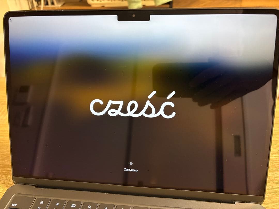 ミッドナイトブラック　MacBook Air 8GB 512GB