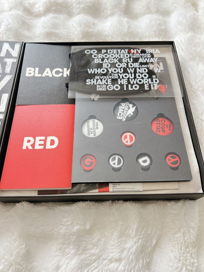 ジヨン直筆ナンバリング　G-DRAGON COUP D'ETAT 限定版レコード