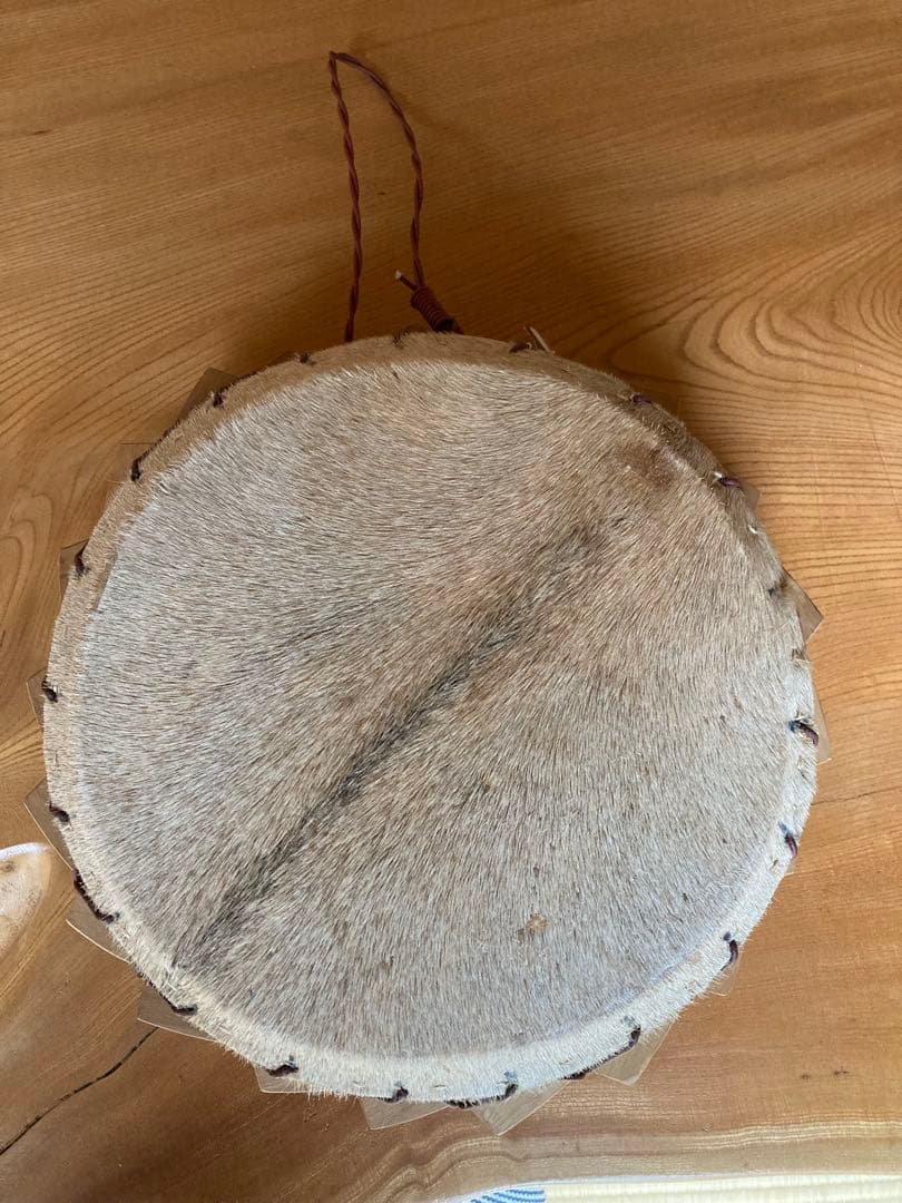 牛皮　島太鼓　9寸