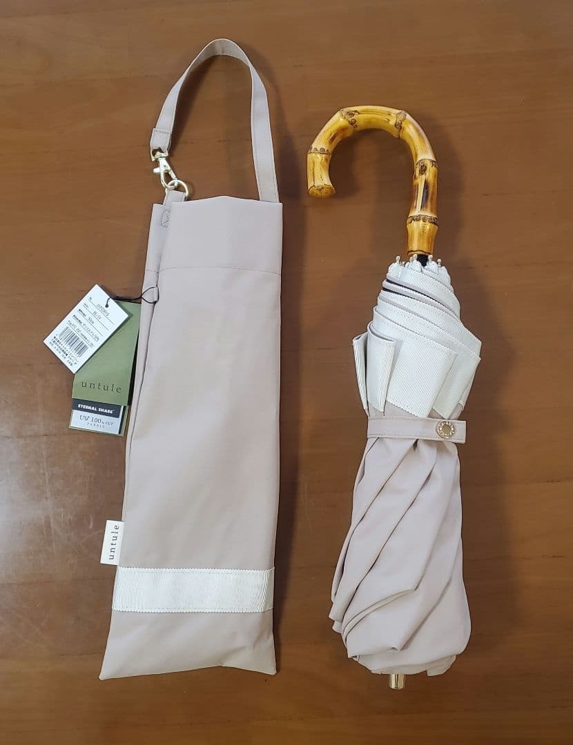 untule アントゥーレ 2段折りEASY 折りたたみ 日傘(50cm)