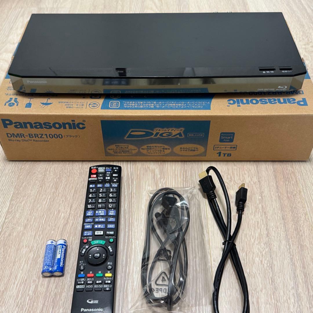 Panasonic DMR-BRZ1000 Blu-rayレコーダー 1TB