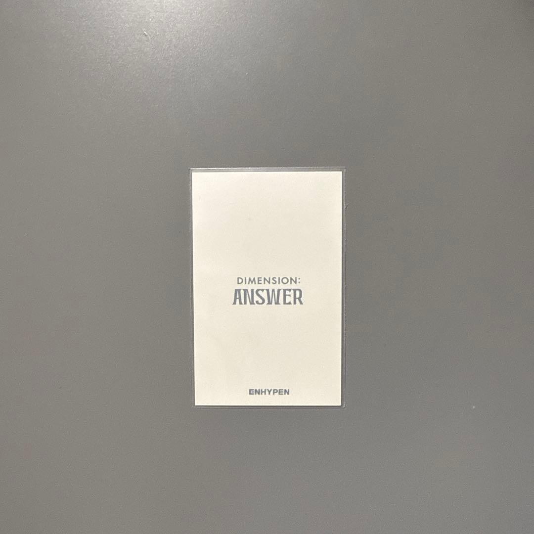 ENHYPEN Answer ジェイ　ユニバ　抽選ラキドロ　トレカ