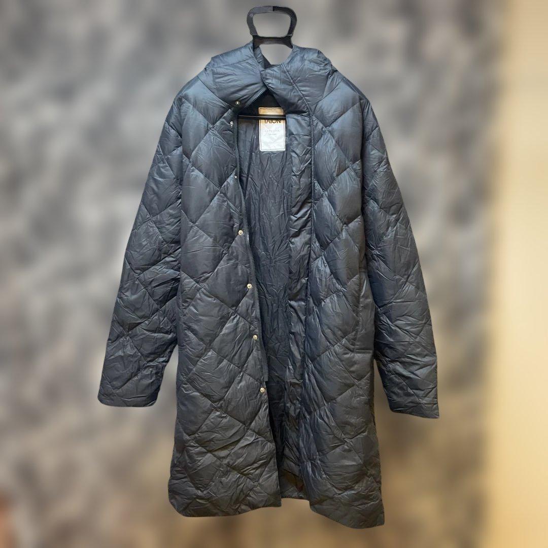 ワーゲン　TAION/タイオン シティ フード ロングダウンコート 24