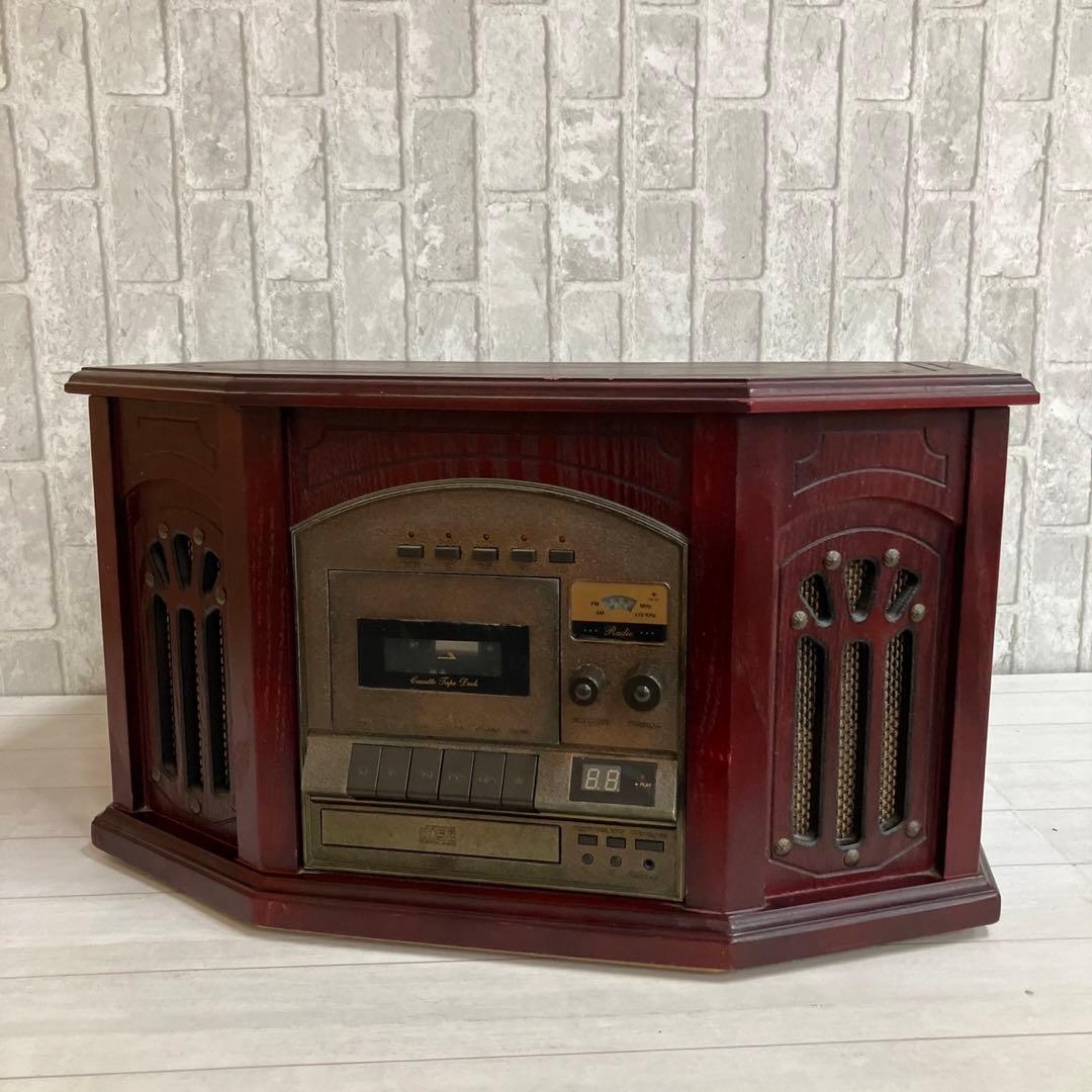 レコードプレーヤーCD 付コンポ