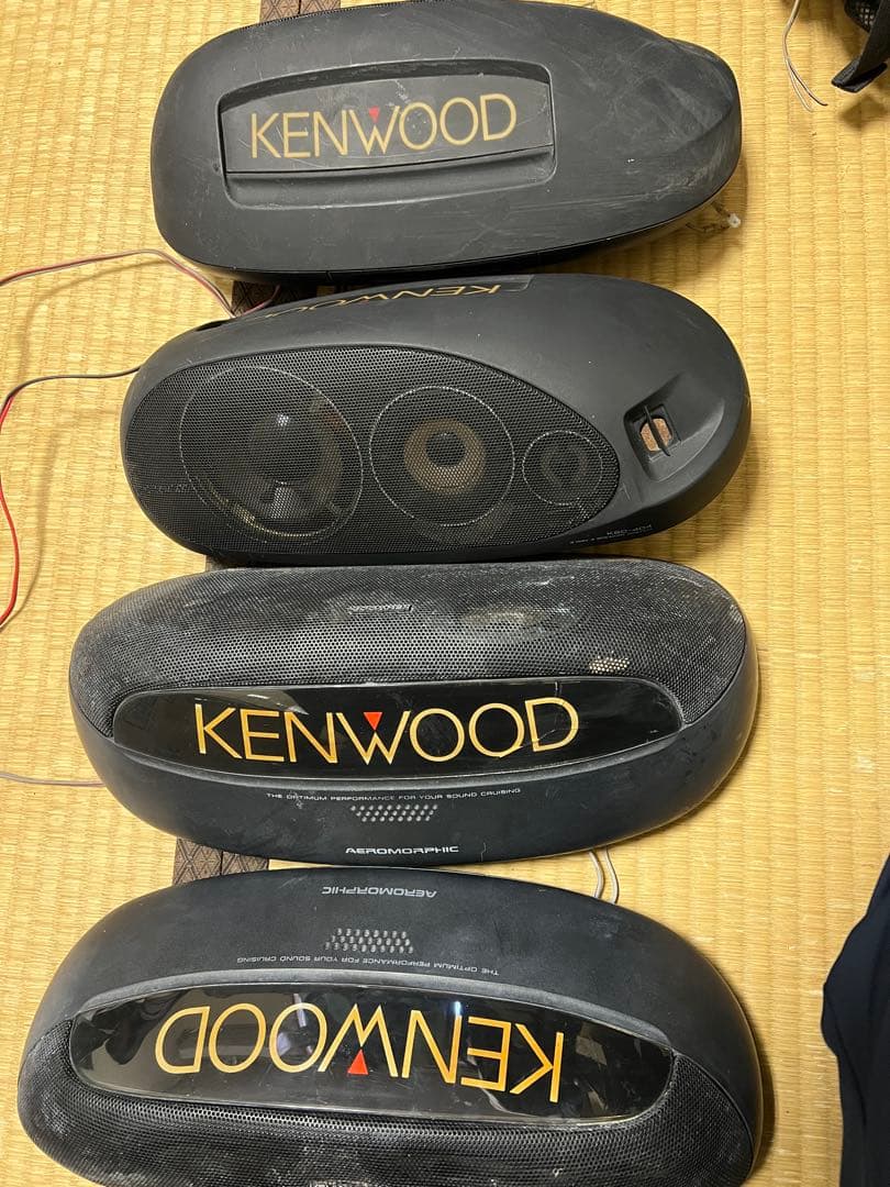 ジャンク品KENWOOD KSC-660 & KSC- 404スピーカー