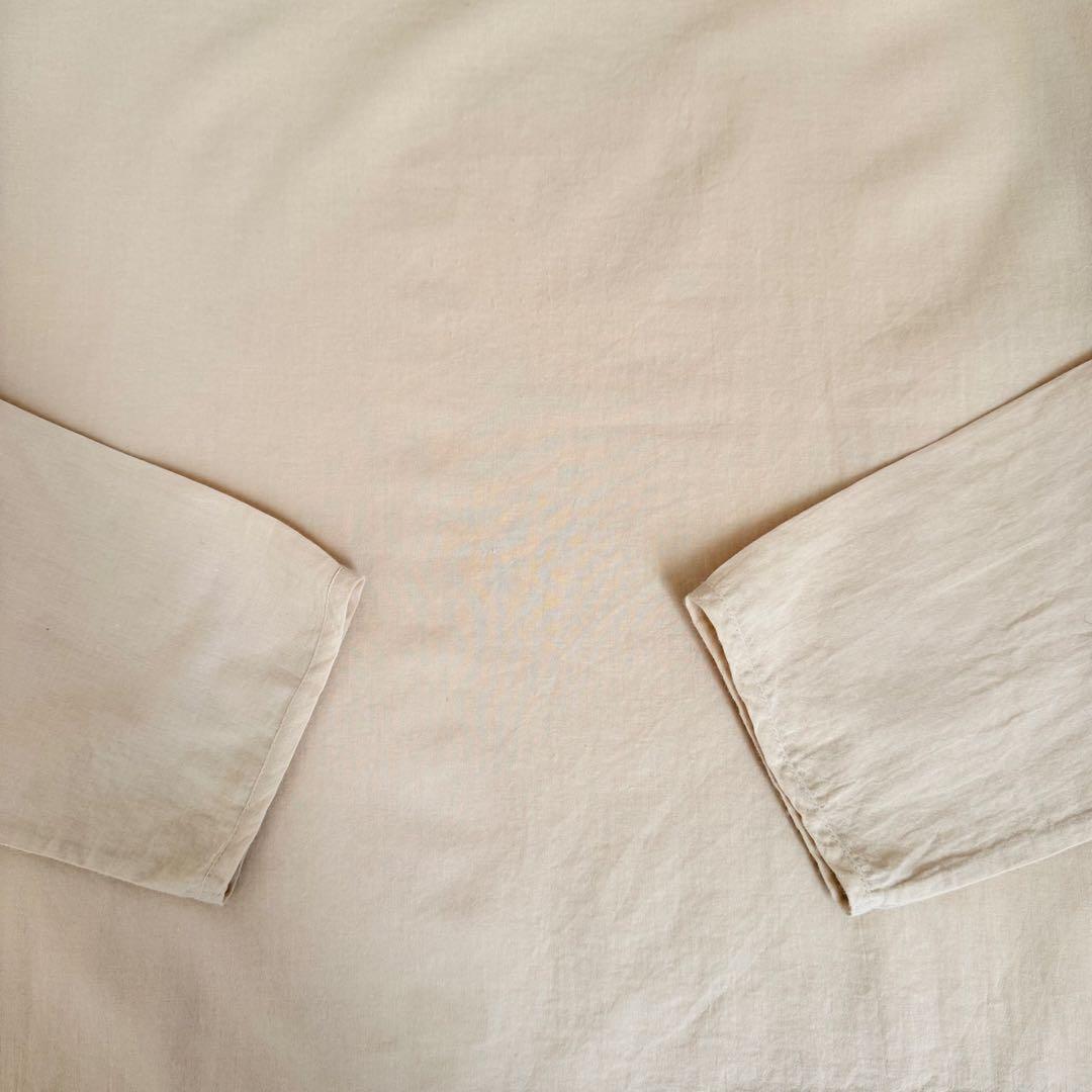 【美品】yoli simple wide blouse ブラウス ベージュ