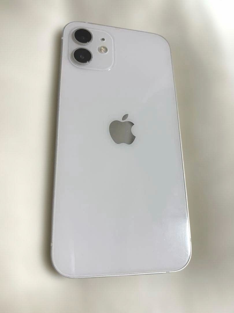 iPhone12 本体 64GB 本体 ホワイト 充電器付き