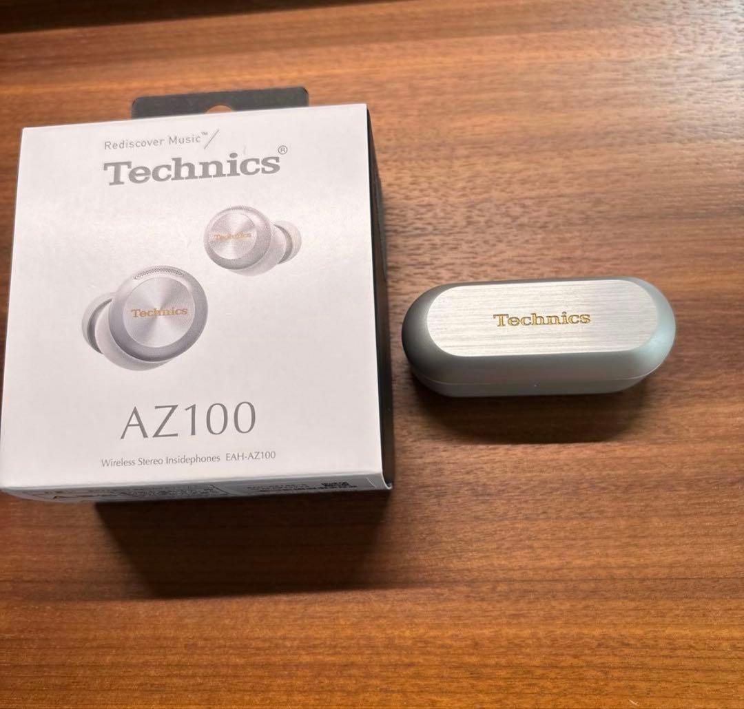 Technics ワイヤレスイヤホン シルバー　EAH-AZ100