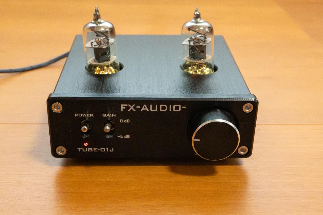 FX-AUDIO TUBE-01J 真空管12個つき