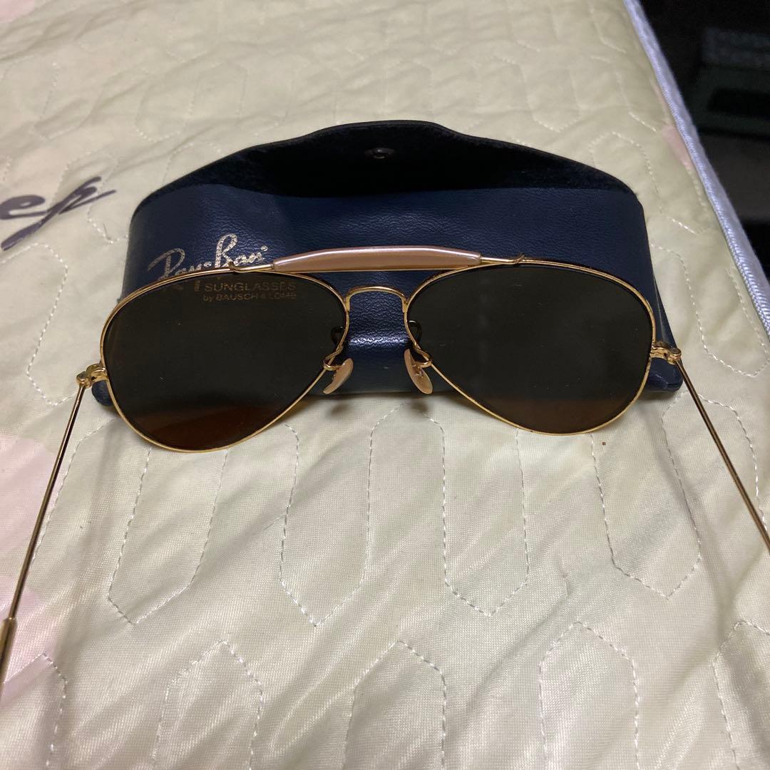 Ray-Ban サングラス ブラウンレンズ ケース付き