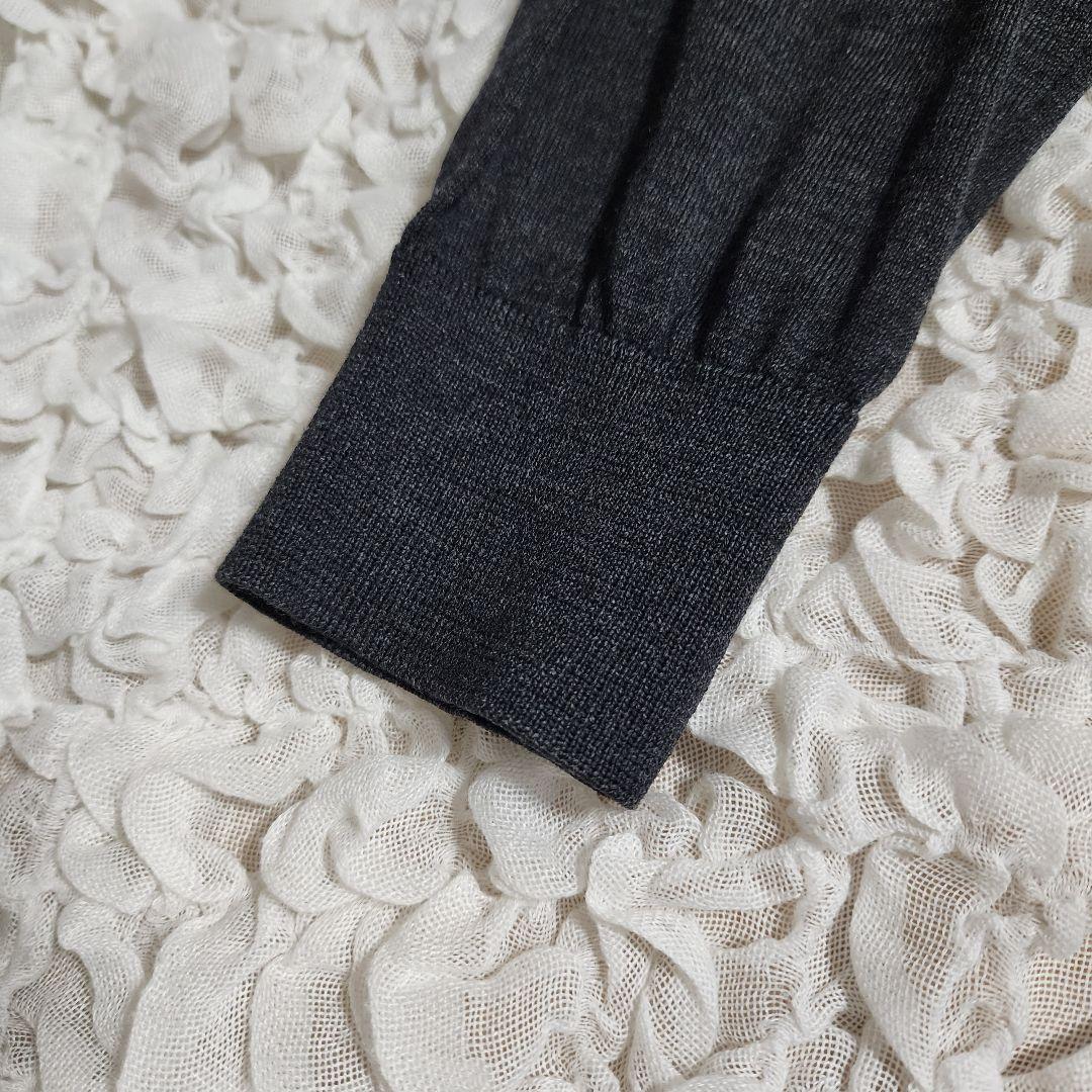 美品 ポールスミス ハイゲージ ニット ダブルジップ ドライバーズニット