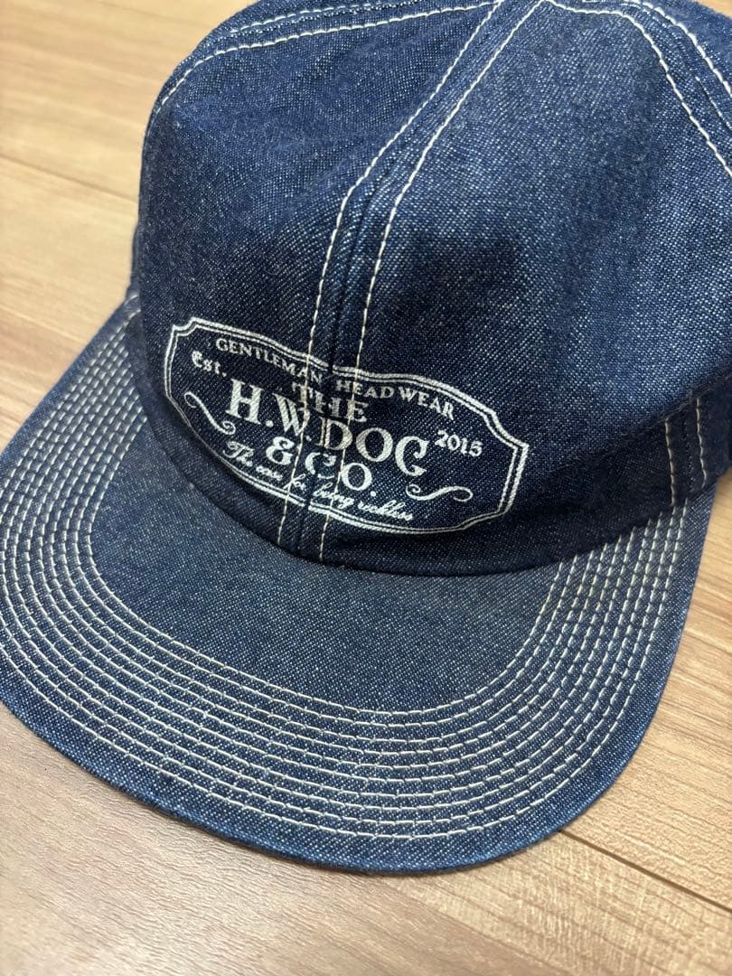 H.W.DOG & CO. デニムキャップ 2015年製
