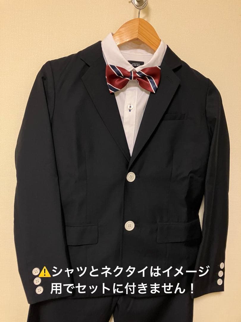 SMOOTHY スムージー セレモニー スーツ 160 ネイビー 卒業式　男の子