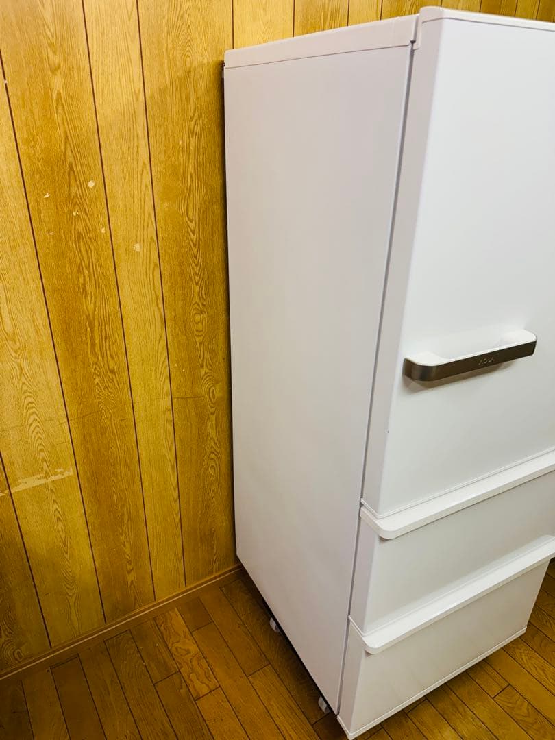 2021年製 AQUA　冷凍冷蔵庫 272L AQR-27K(W) 右開き