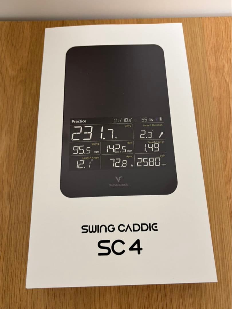 【新品】ボイスキャディ SWING CADDIE SC4 弾道測定器