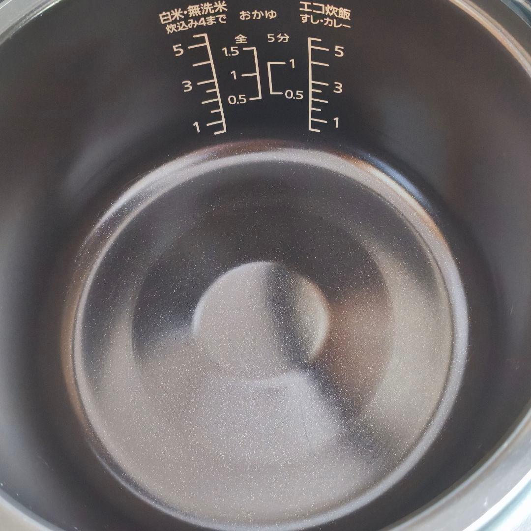 パナソニック SR-H10B-K IHジャー炊飯器 5.5合炊き 納品書あり