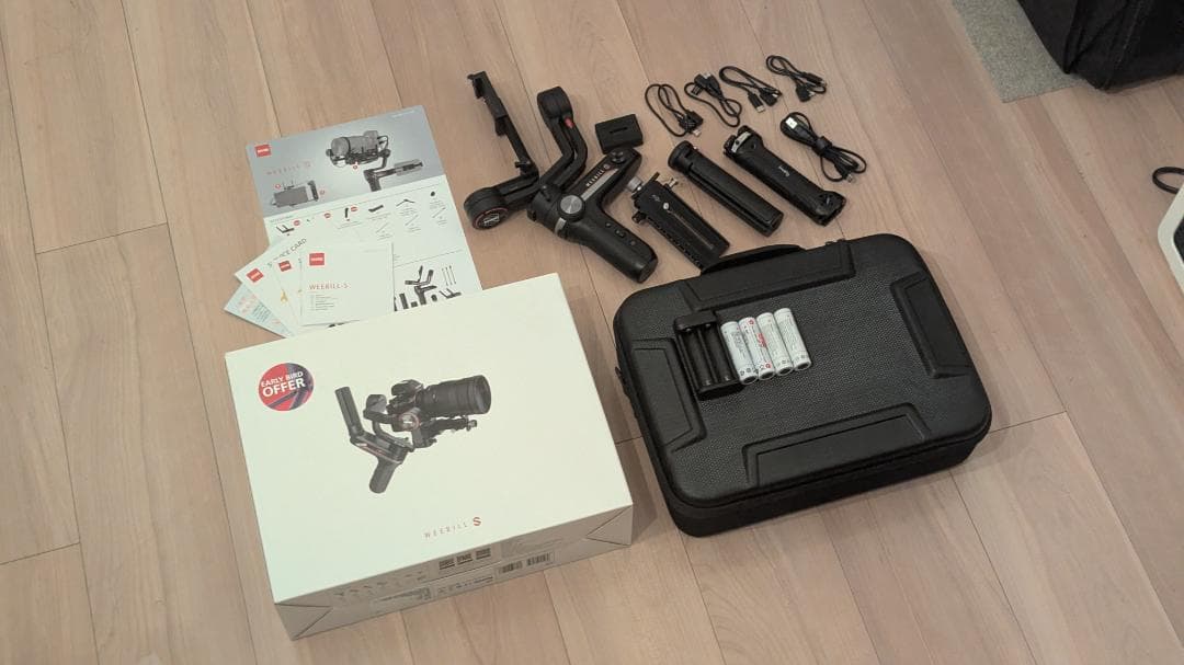 Zhiyun Weebill S + 専用 Smallrig ハンドル