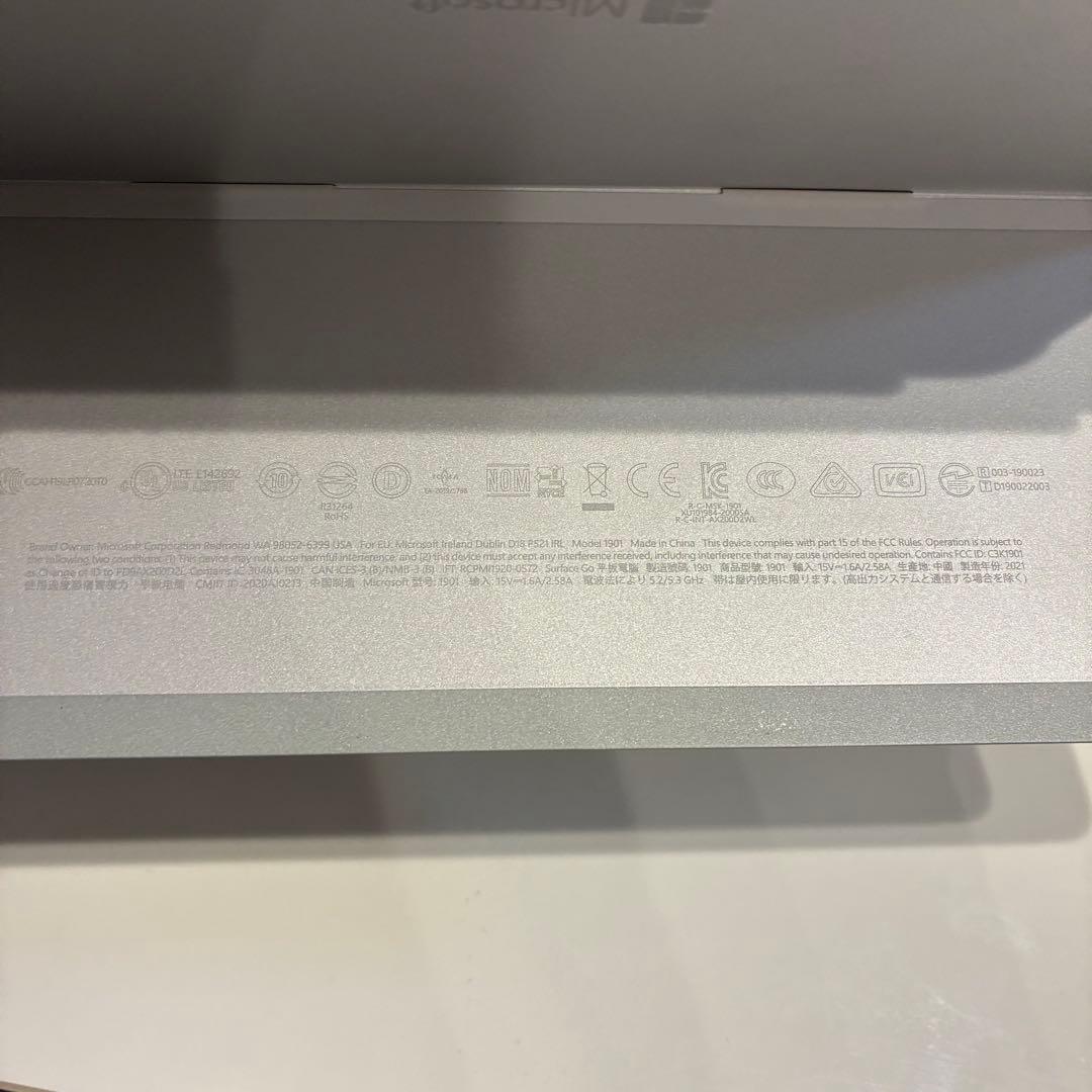 Microsoft Surface Go2 1901 STQ-00012シルバー