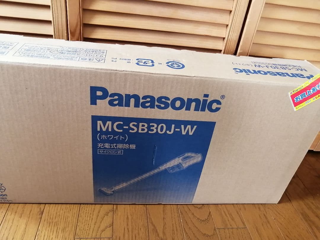 Panasonic MC-SB30J-W スティッククリーナー 本体