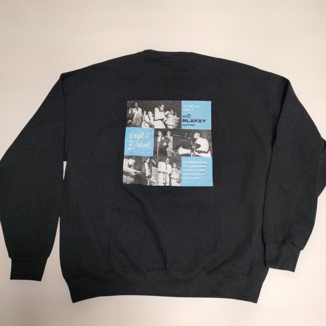 WACKOMARIA BLUE NOTE スウェット　クルーネック　黒　XL