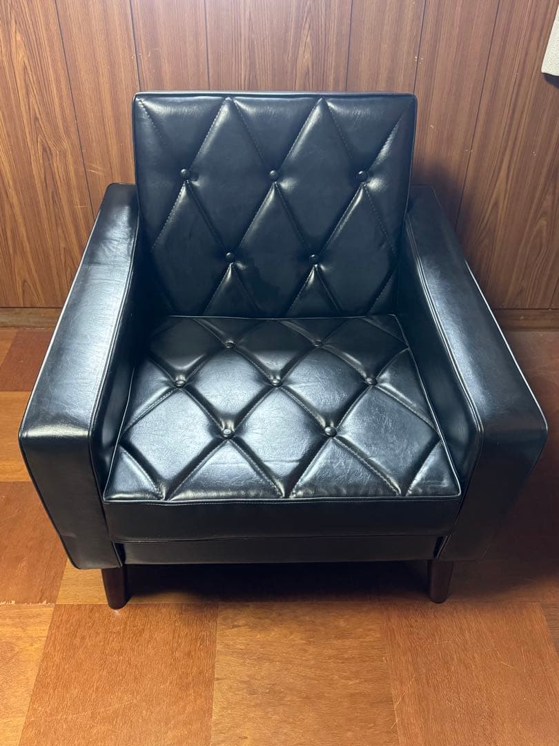 K*i様 karimoku カリモク60 ロビーチェア ソファ 1シーター ブラ