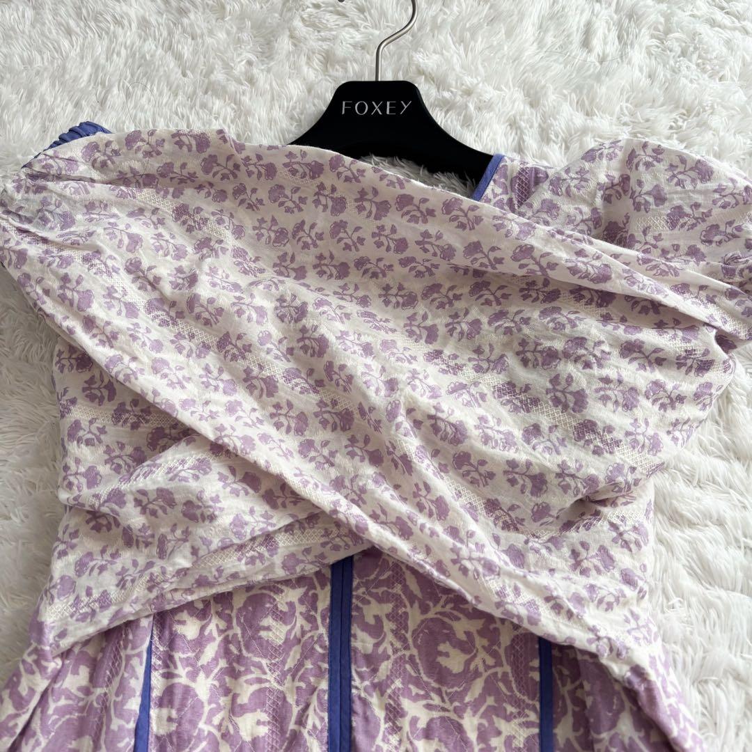 ヌキテパ コットンジャガードコンビギャザードレス 2023 桃着用　ワンピース