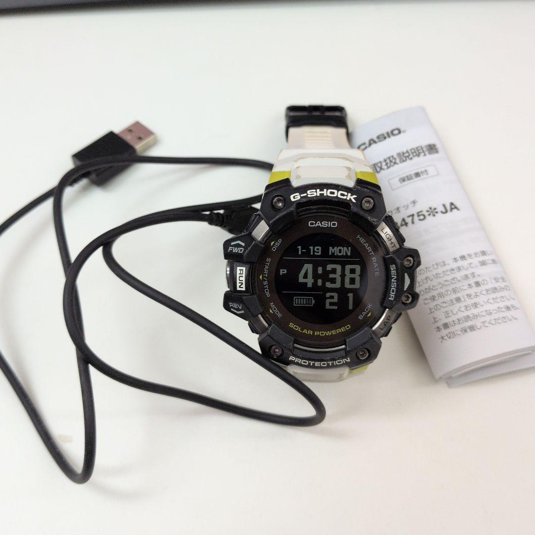 CASIO G-SHOCK 稼働 GBD-H1000-1A7JR　Gスクアッド