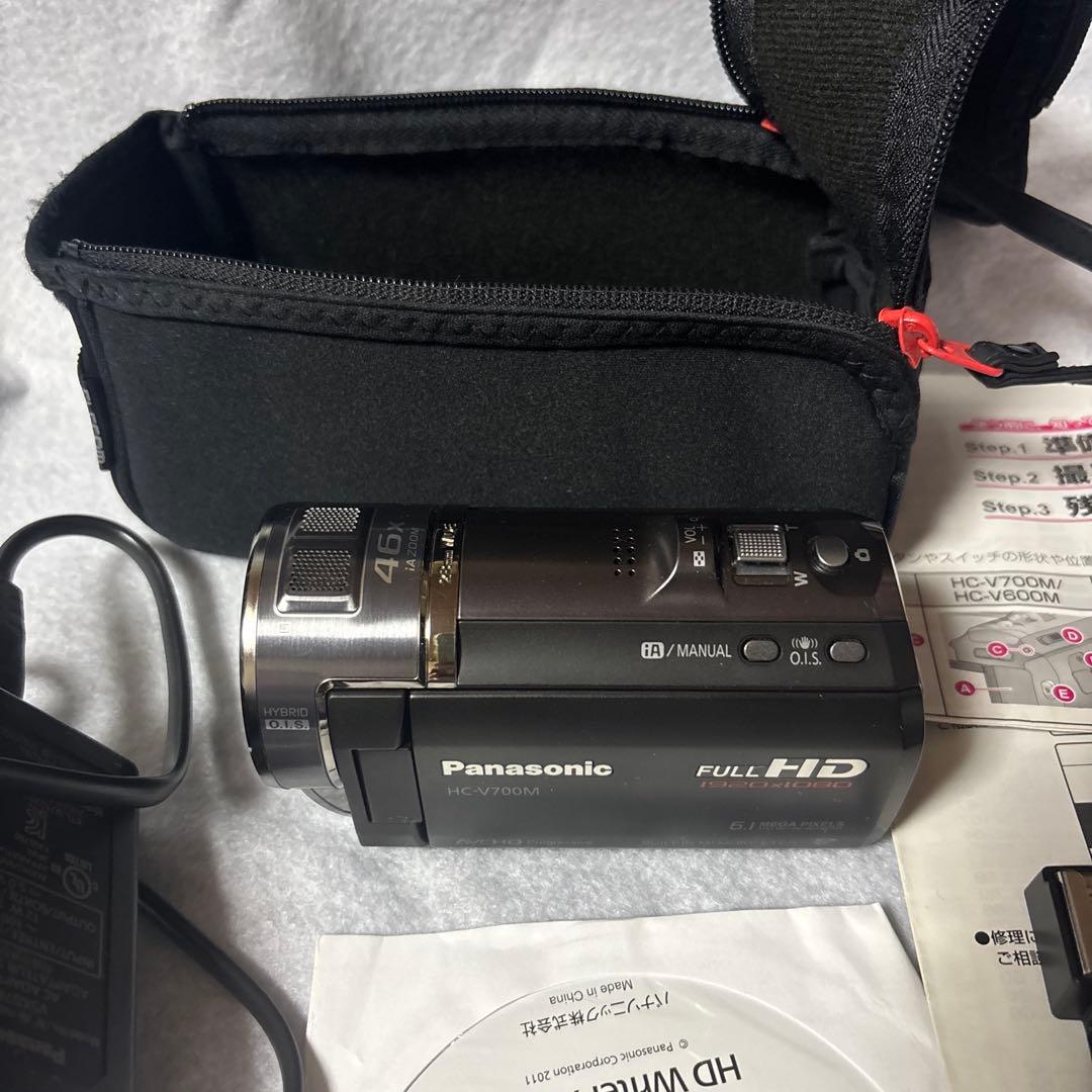バッテリーあり！Panasonic HC-V700M