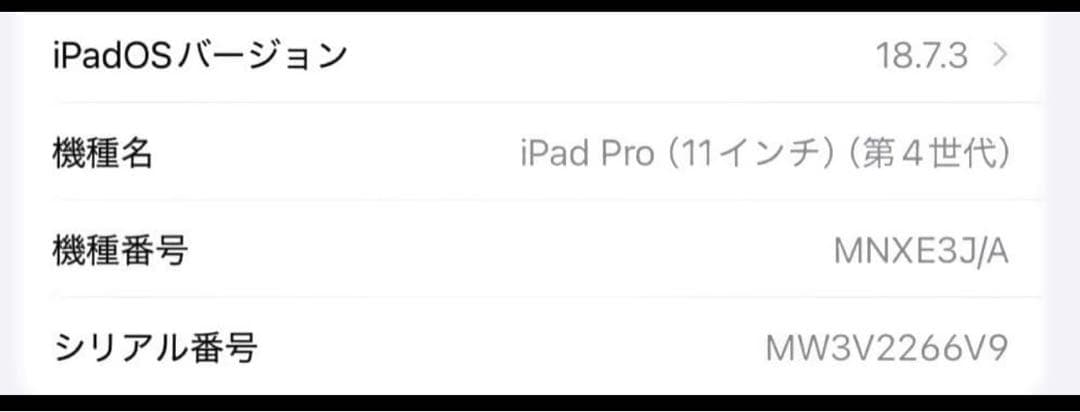 iPad Pro11インチ第4世代128GB Wi-Fi,ApplePencil