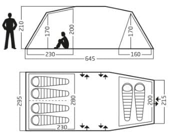 c*e様 美品！NORDISK Reisa6 PU ノルディスク レイサ6 ベー