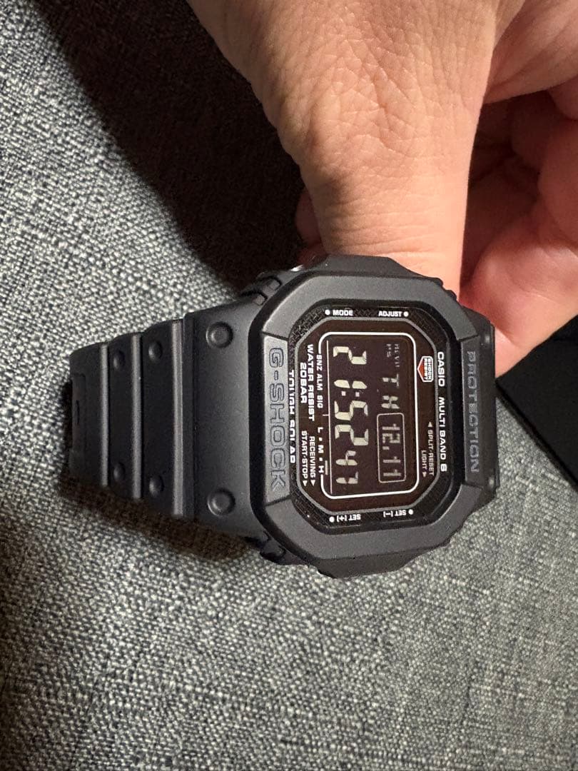 G-SHOCK GW-M5610U-1BJF ソーラー電波 美品 箱あり