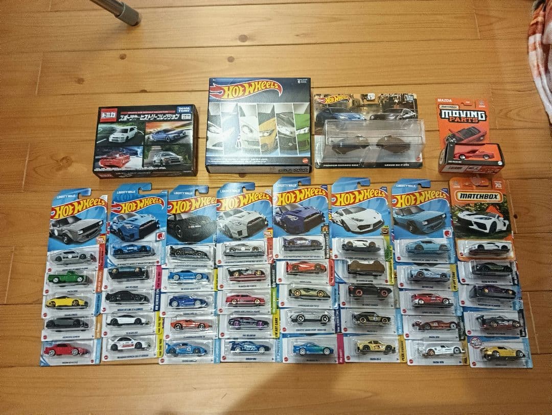 Hot Wheels ホットウィール　セット トミカ　マッチボックス　　日本車