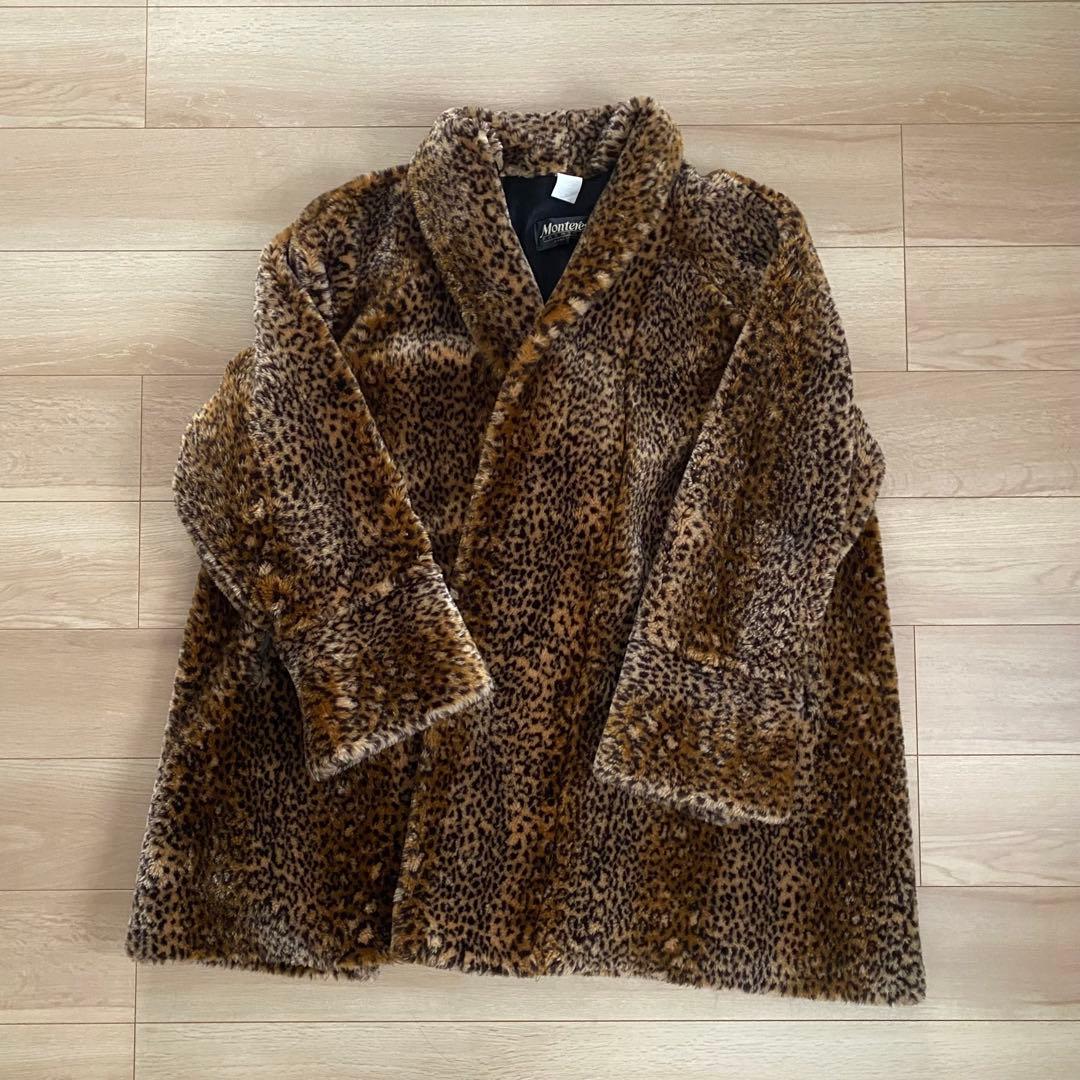 ジャケット・アウター Monterey vintage leopard far jacket
