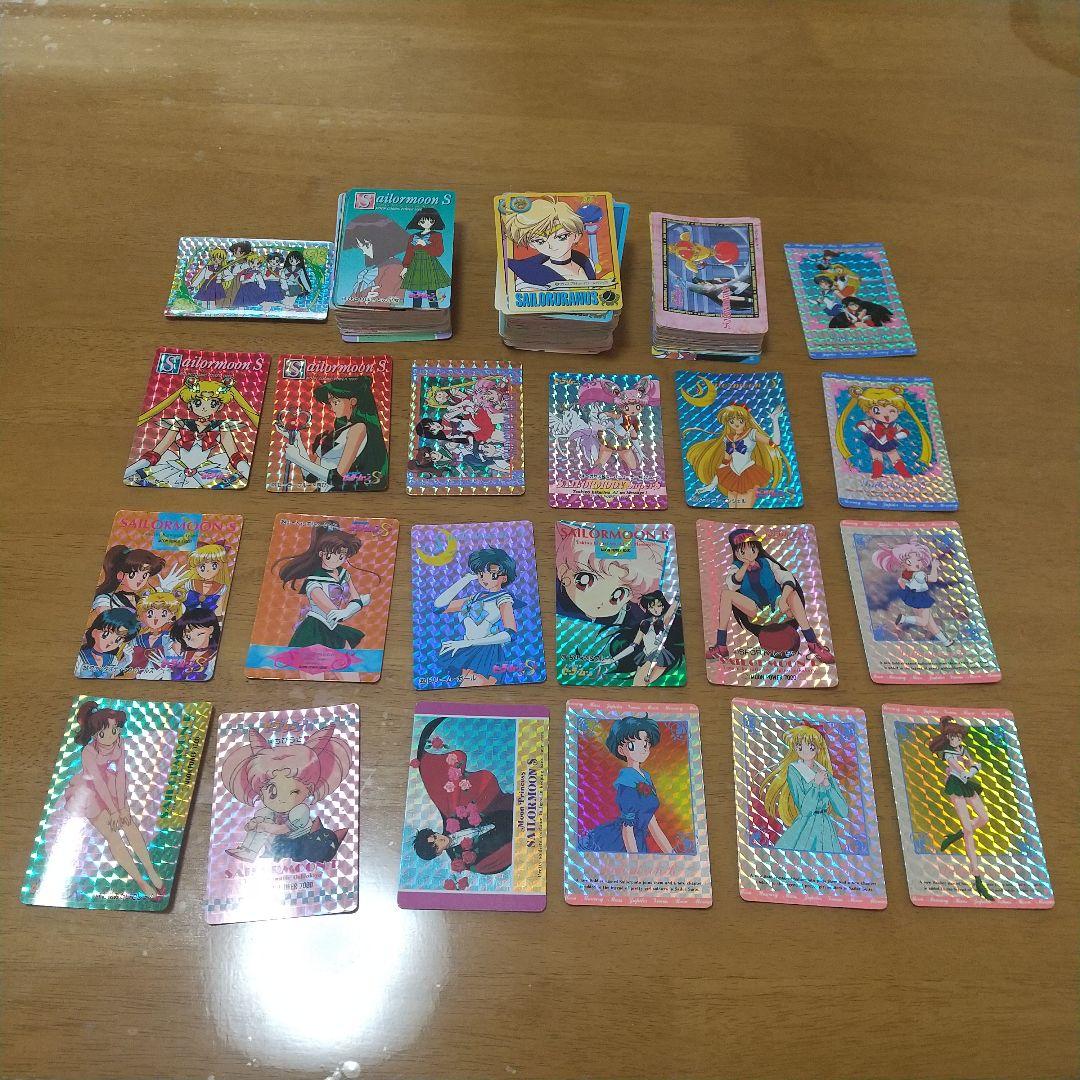 セーラームーン カード　セット 100枚以上　キラカード含む　90年代　当時物
