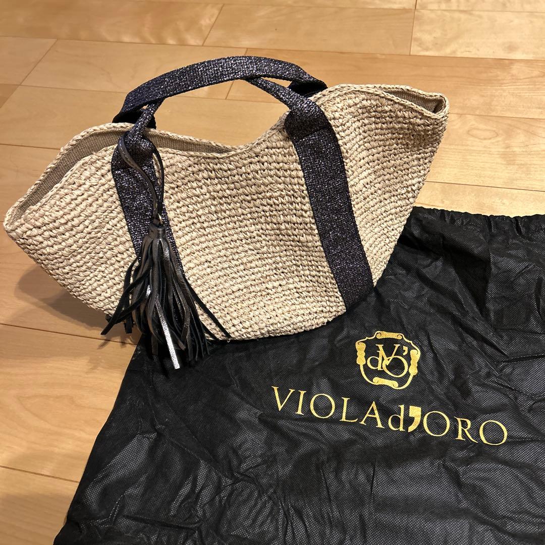 VIOLAd'ORO かごバッグ