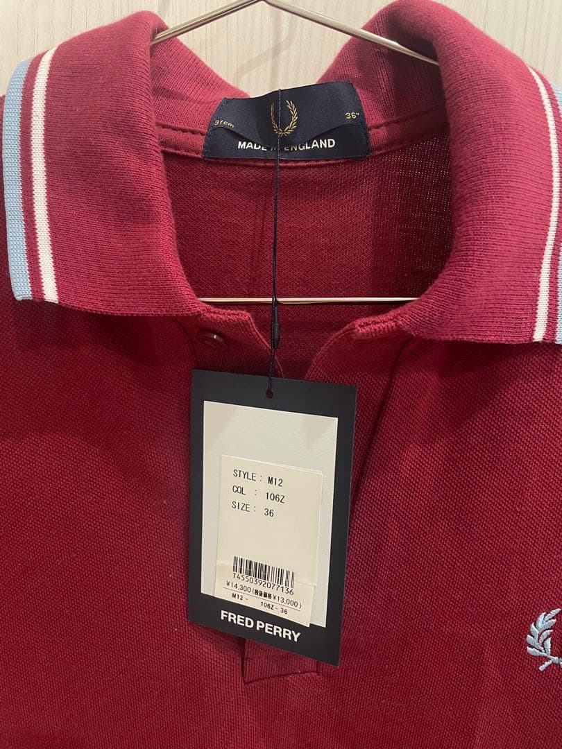 FRED PERRY 新品ポロシャツ