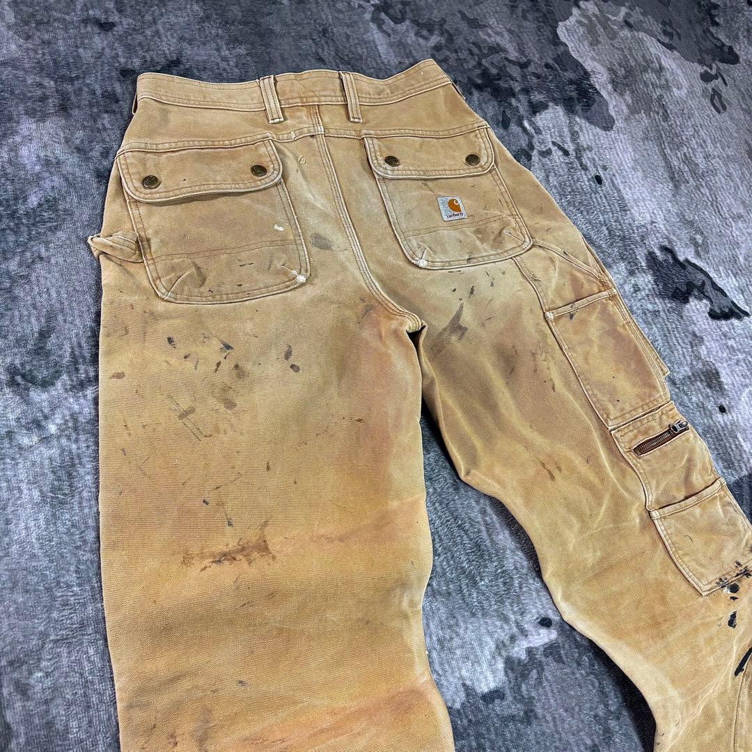 30×32 Carhartt ダブルニー カーゴ ヴィンテージ ワケあり Y2K