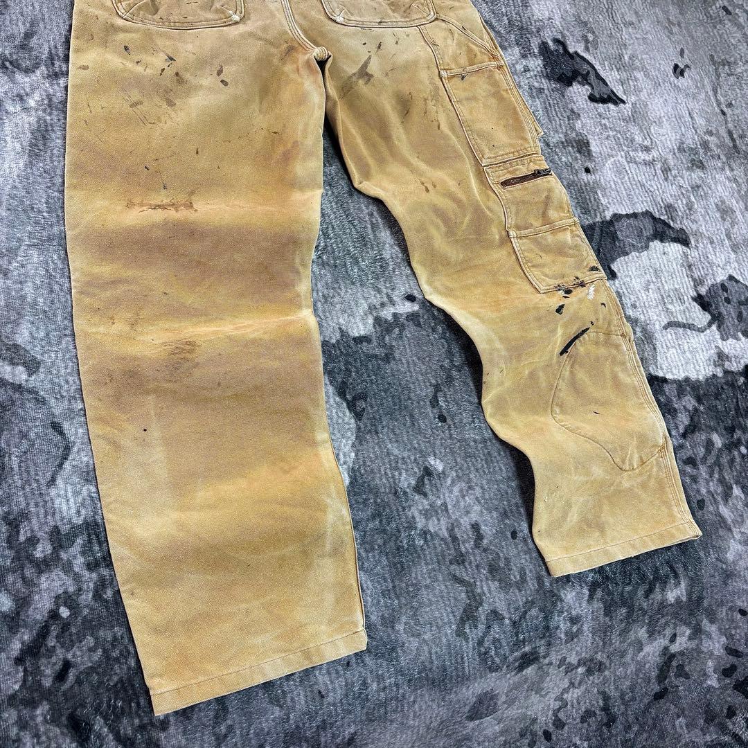 30×32 Carhartt ダブルニー カーゴ ヴィンテージ ワケあり Y2K