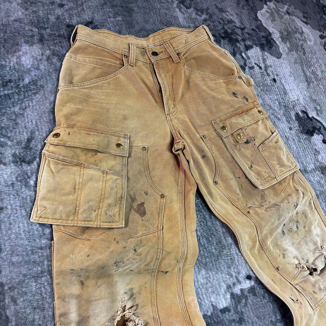 30×32 Carhartt ダブルニー カーゴ ヴィンテージ ワケあり Y2K