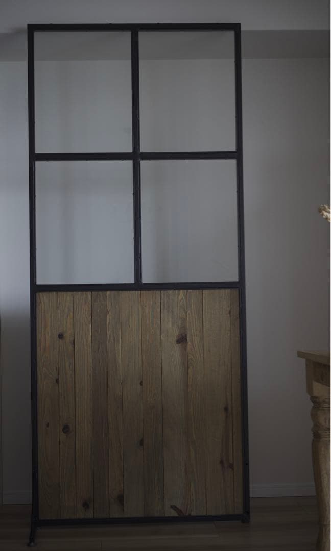 ガラス　アイアン　建具　アンティーク　ヴィンテージ