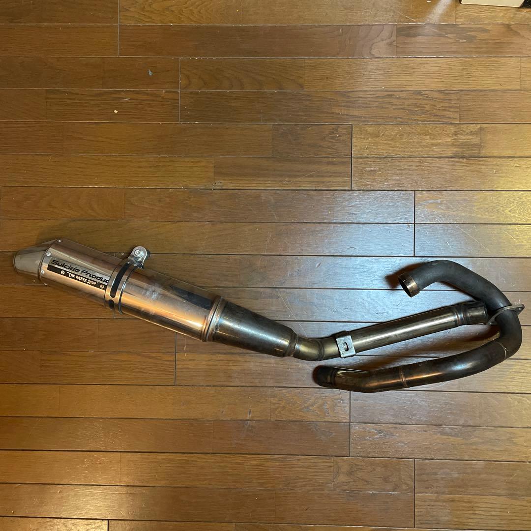 SUZUKI DR-Z400 THE BRAKE SHOP ロケッツ マフラー