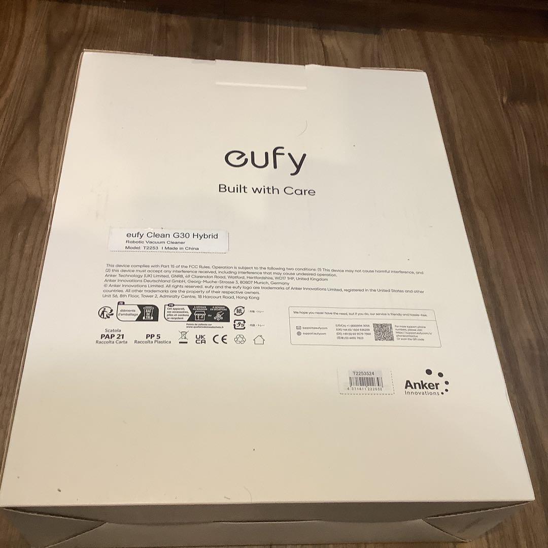 Eufy Clean G30 Hybrid ロボット掃除機　新品未開封