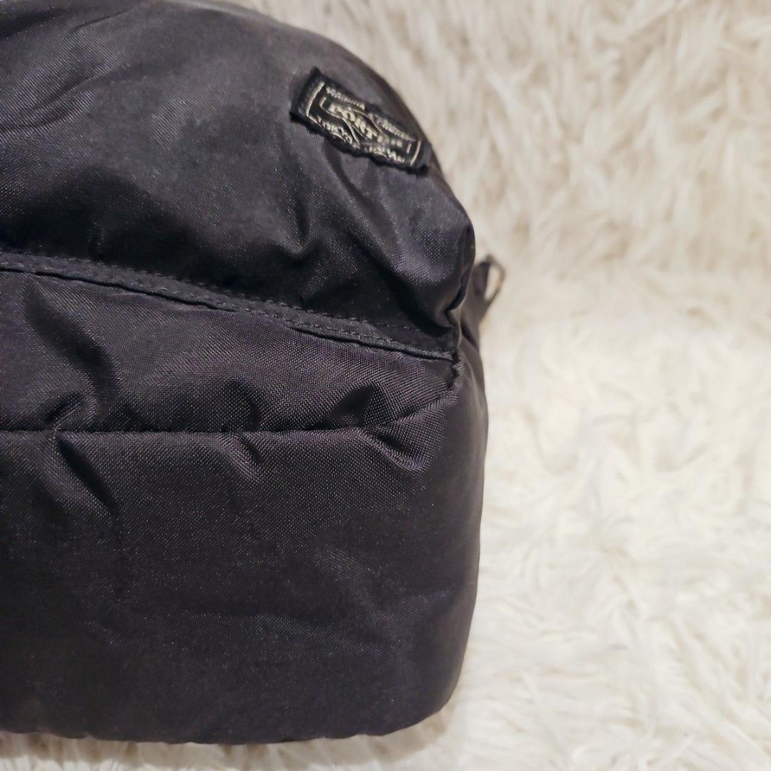 美品 PORTER FORCE ショルダーバッグ 斜め掛け クロスボディ 黒