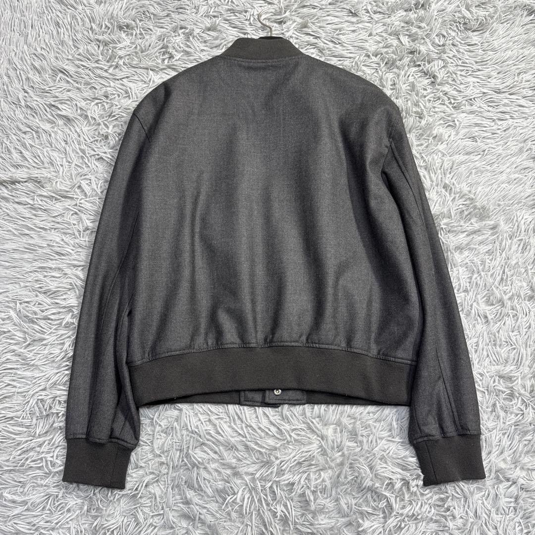 美品✨22AW セオリー ブルゾン ボンバージャケット SLEEK SAXONY