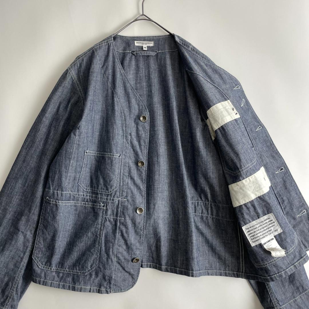 ENGINEERED GARMENTS (q) シャンブレージャケット ブルゾン
