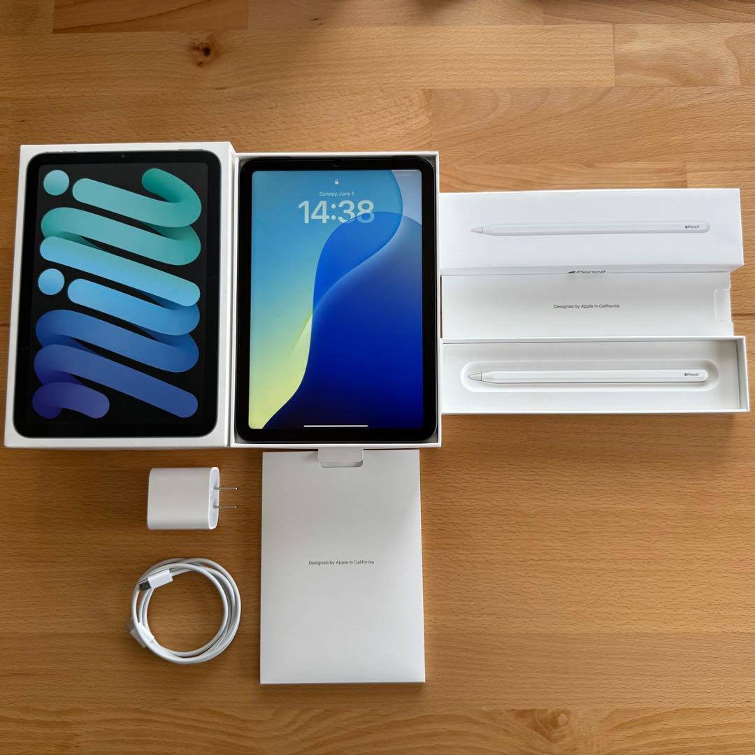 iPad mini6 64GB Wi-Fi + Apple Pencil第2世代