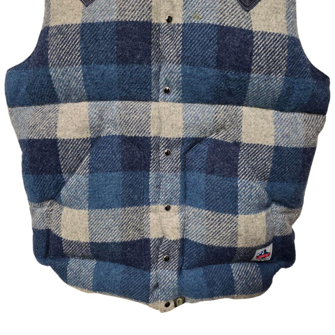 ロッキーマウンテンフェザーベッド × エイプ ダウンベスト ウール 42