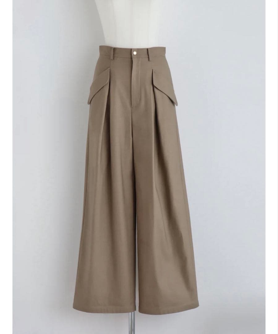 【GIRLISH St.cecilia】フラップワイドパンツⅡ