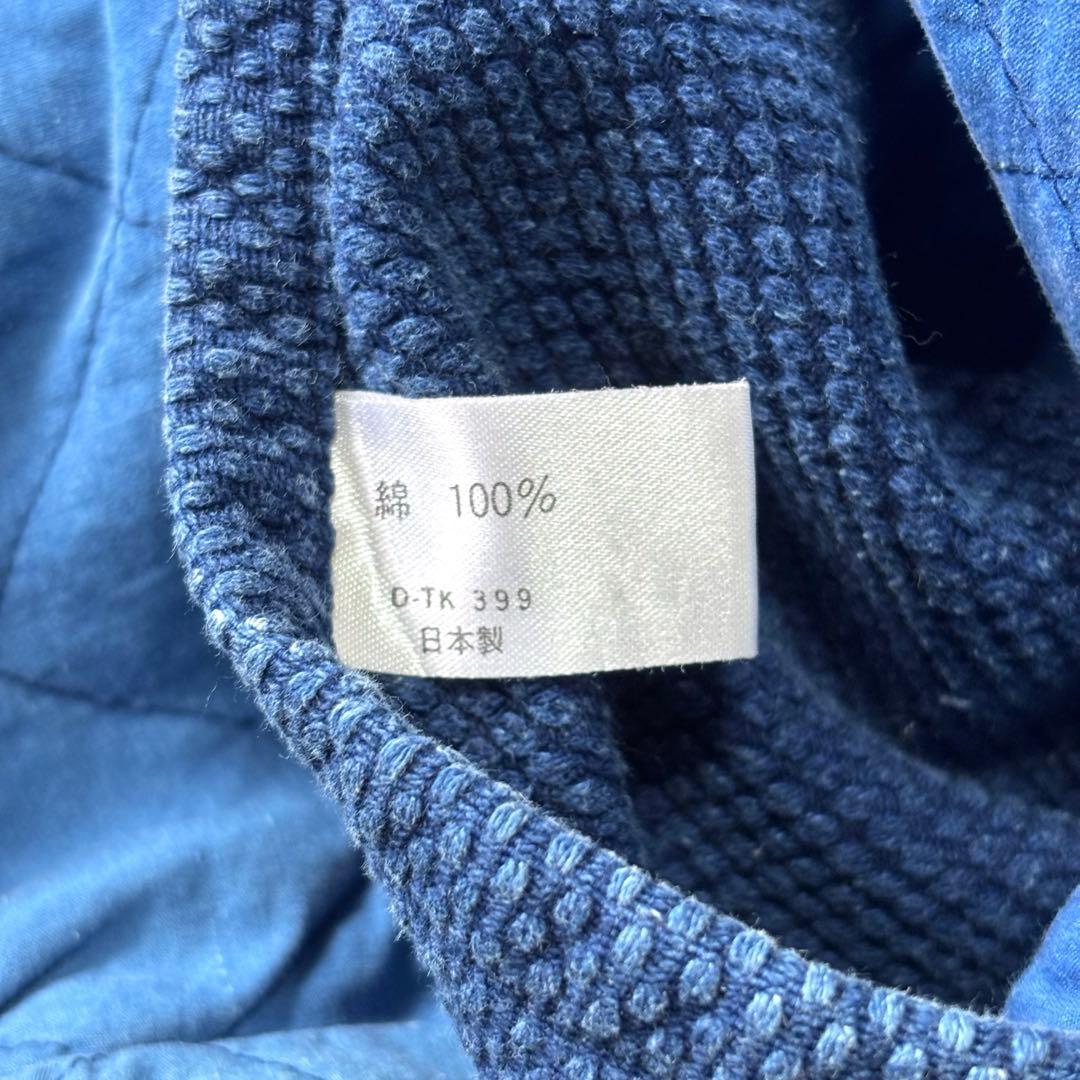 【超希少】ブルーブルー 刺子 カバーオール ジャケット インディゴコットン